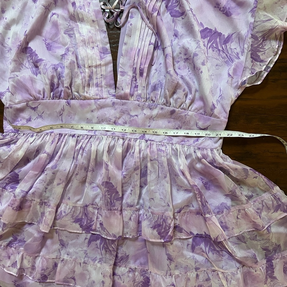 Fashion Nova Lilac Backless Dress Size X - Picture 13 of 13